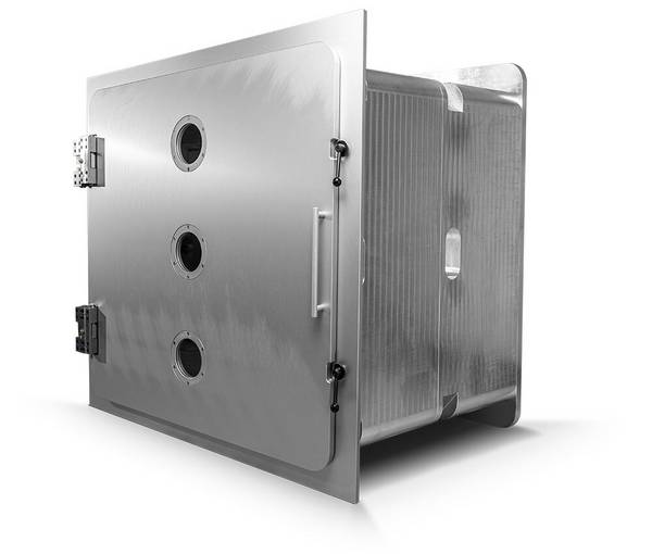 Aluminium Vakuumkammer, Länge modular in 500 mm Schritten, 1200 mm x 1200 mm